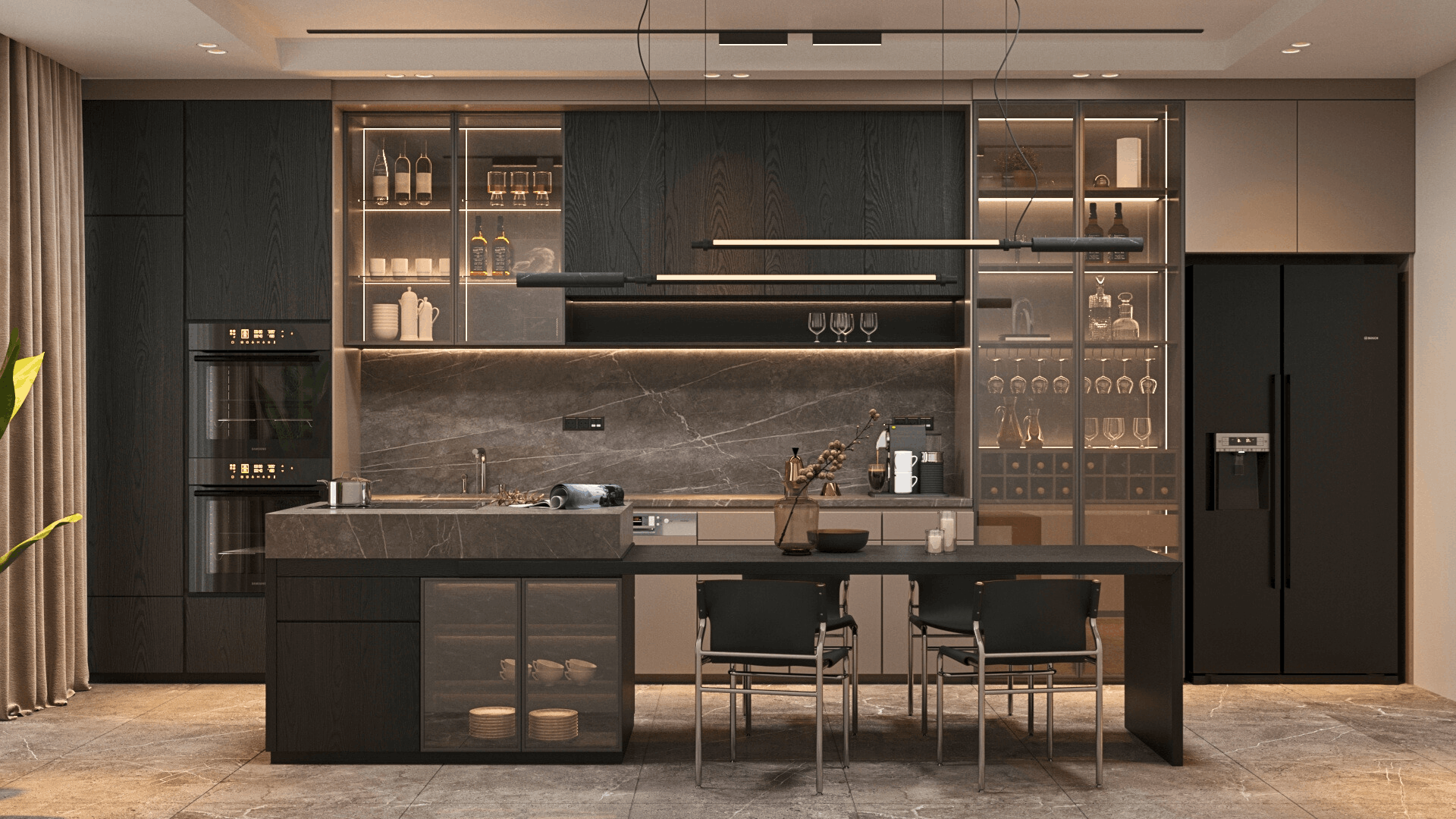 SOFA Group Interior Architecture Ankara Office Studio Apartment Kitchen Design Project