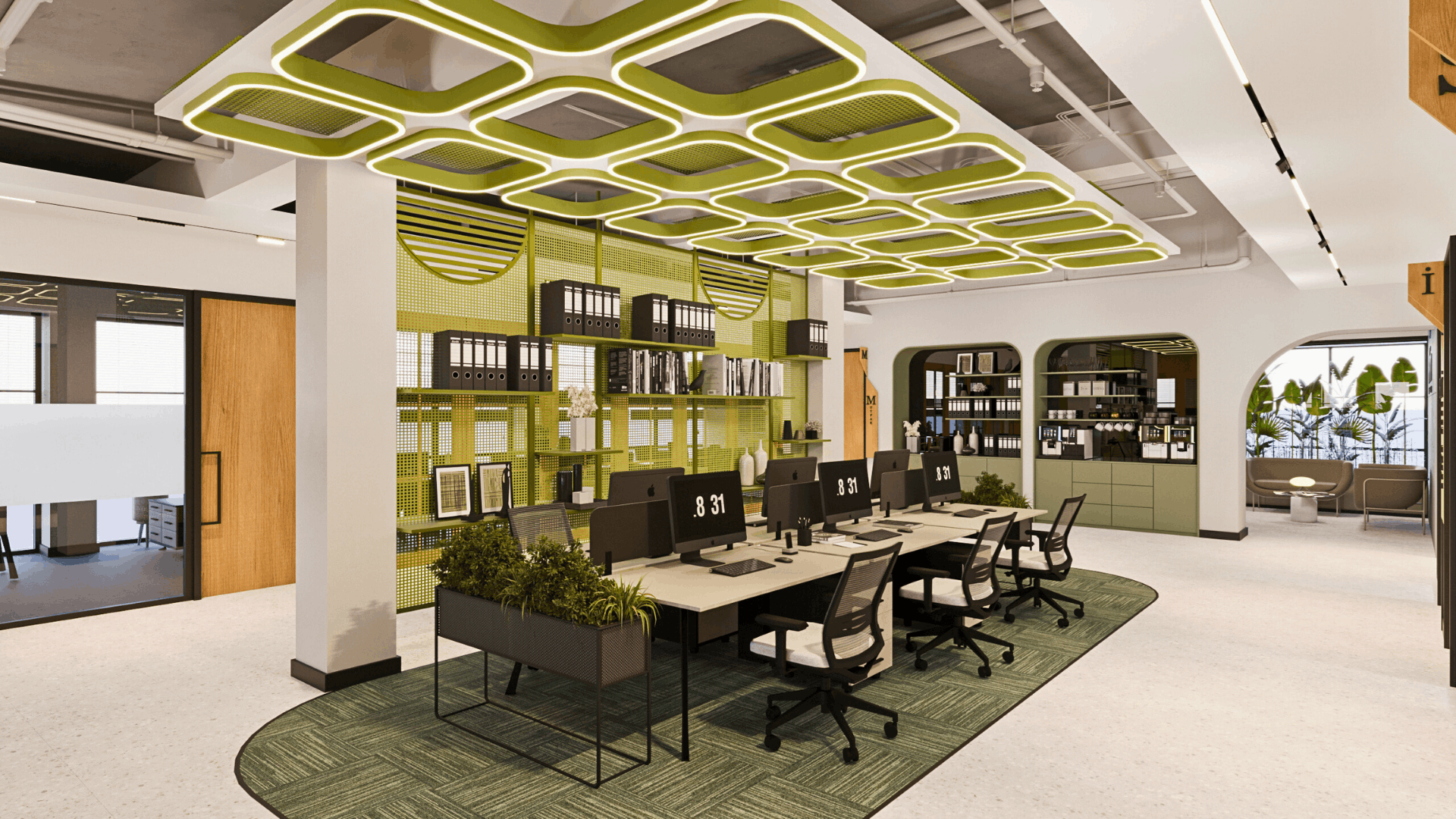 SOFA Group Interior Architecture Ankara Office, Alkim Health & Microcult Headquarters Office Project