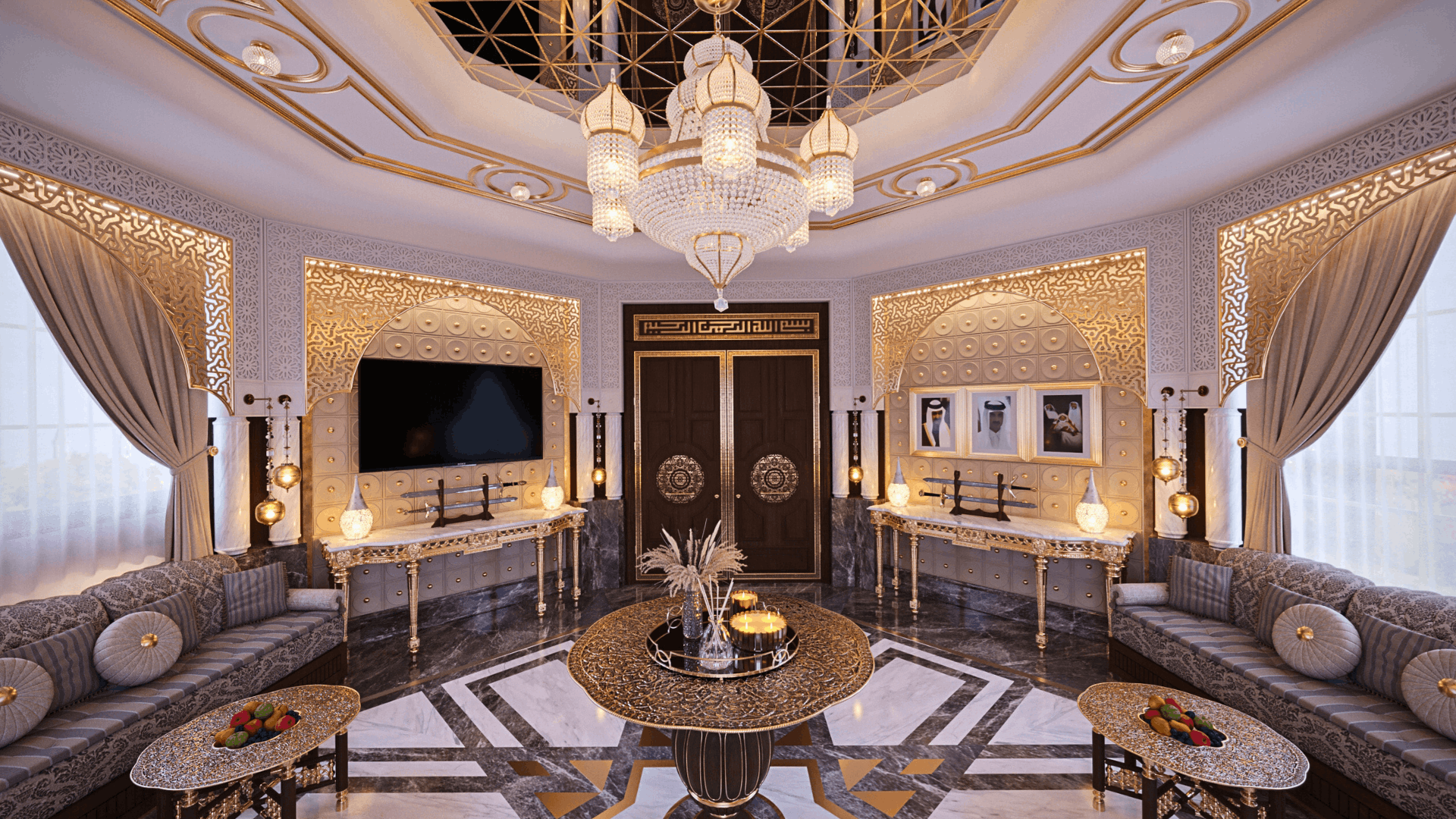 SOFA Group Interior Architecture Ankara Office, Qatar Majlis Project