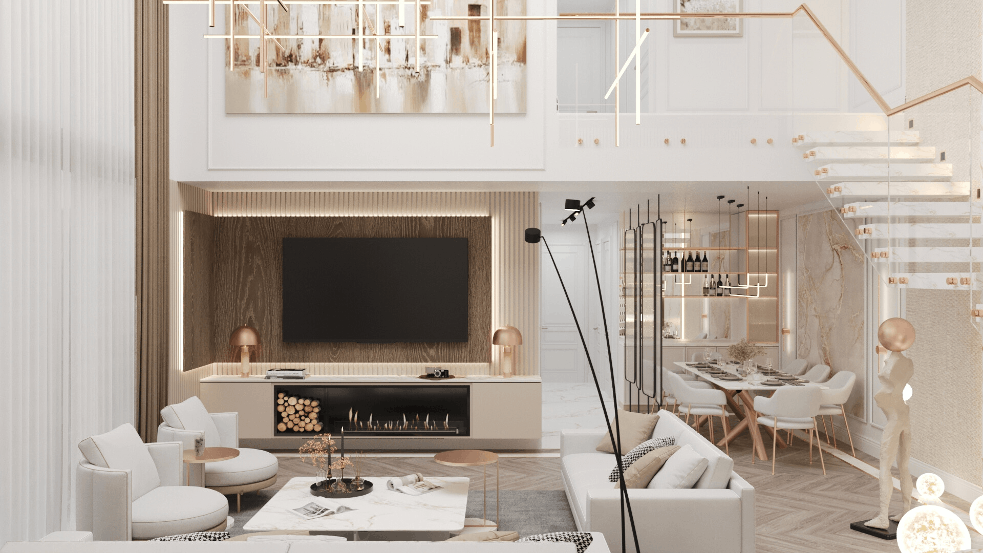 SOFA Group Interior Architecture Ankara Office, İncek, Ankara, Akfen İncek Loft Residence Interior Architecture Project.
