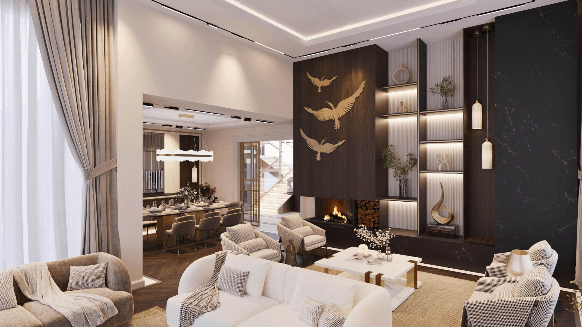 SOFA Group Interior Architecture Ankara Office, İncek, Ankara, İncek Nivera Villa Site Interior Architecture Project.