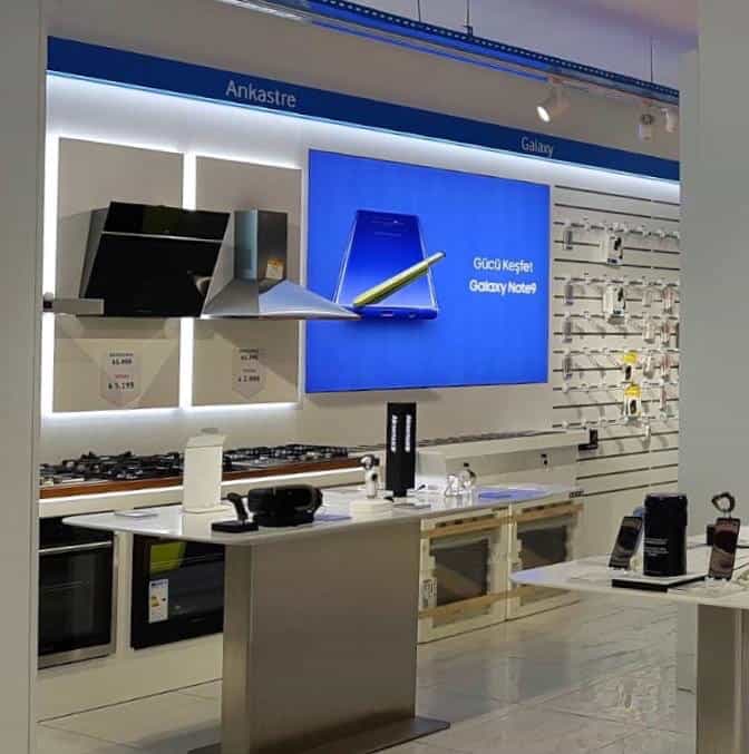 SOFA Group Interior Design Ankara Office, Ankara-Sincan/ Samsung Store
