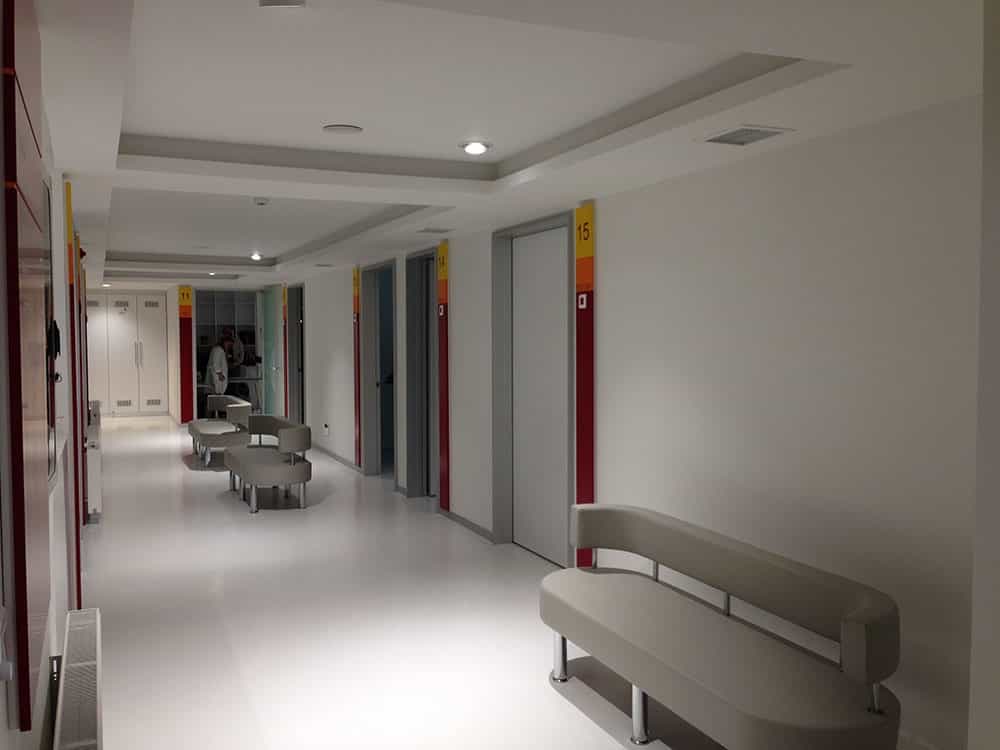 SOFA Group Interior Architecture Ankara Office - Private Layout Health Group Polyclinic Project