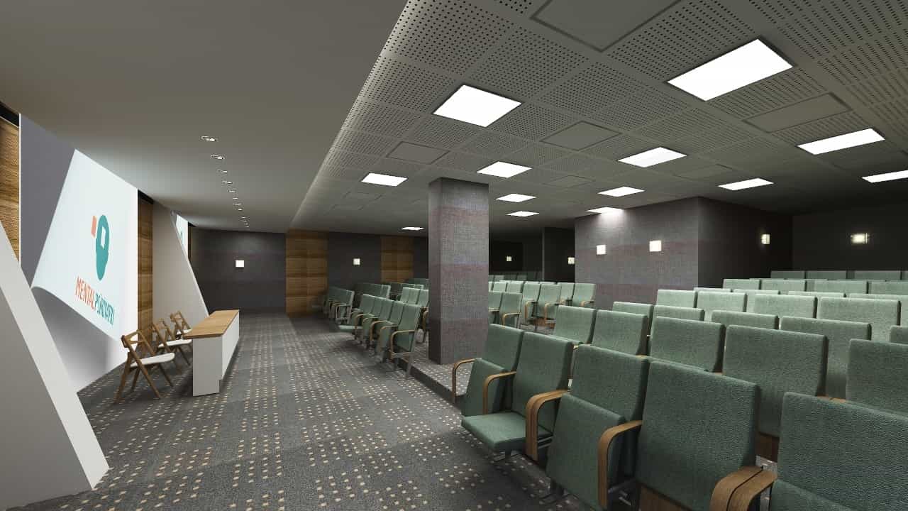 SOFA Group Interior Architecture Ankara Office, Psychotherapy Institute Library, Conference Hall, Entrance Reception and Waiting Area Designs